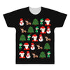 christmas pixel All Over Men's T-shirt