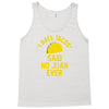 i hate tacos said no juan funny Tank Top