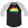 Vote Yes Australia 3/4 Sleeve Shirt