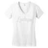 lucky Women's V-Neck T-Shirt
