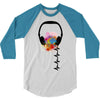 headphone 3/4 Sleeve Shirt