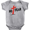 no fear Baby Onesie
