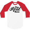 The Real Boss 3/4 Sleeve Shirt