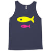 big fish little fish cardboard box Tank Top