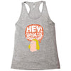 hey man Racerback Tank