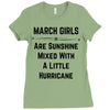 March Girls Ladies Fitted T-Shirt