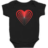 love red Baby Bodysuit