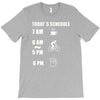 today's beer schedule cycling 6am T-Shirt