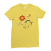 space bait Ladies Fitted T-Shirt