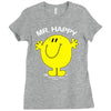 mr happy Ladies Fitted T-Shirt