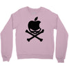 apple skull Crewneck Sweatshirt