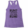 run rum Racerback Tank
