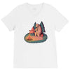 Let's Go Camping V-Neck Tee