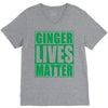 st patrick's day ginger lives matter V-Neck Tee