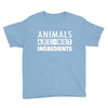Animals Are Not Ingredients Youth Tee