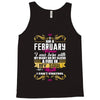 i am a february women Tank Top