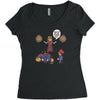 wrong game Women's Triblend Scoop T-shirt