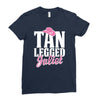 tan legged juliet Ladies Fitted T-Shirt