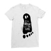 eat drink and be scary 2 Ladies Fitted T-Shirt
