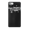 what a difference a snow day makes iPhone 7 Case