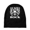 biker t shirt cafe racers ton up boys rockers greasers rock Baby Beanies