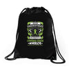 Never Underestimate The Strength Of A Lymphoma Cancer Warrior Drawstring Bags