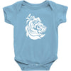 leo zodiac Baby Bodysuit