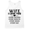 I Love you Wife Tank Top