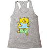 meow is running Racerback Tank