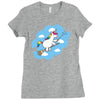 unicorn magic Ladies Fitted T-Shirt