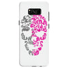 two coloured patterned skull   mens funny Samsung Galaxy S8