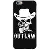 outlaw cow boy motor bike iPhone 6/6s Case