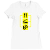 eat sleep blog write writer internet computer funny geek t shirt large Ladies Fitted T-Shirt