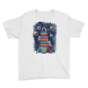 reading rocket ship Youth Tee