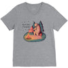 Let's Go Camping V-Neck Tee