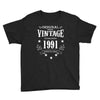 original parts vintage established 1991 perfectly aged Youth Tee