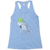 tribal parrot Racerback Tank