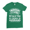 There Aren't  Many Things I Love More Than Fishing Ladies Fitted T-Shirt