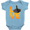 love stick Baby Bodysuit