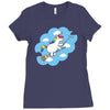 unicorn magic Ladies Fitted T-Shirt