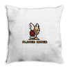 player hater Throw Pillow