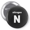 nitrogen Pin-back button