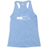 brain loading funny gamer computer geek funny Racerback Tank