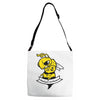 mind your own beeswax Adjustable Strap Totes