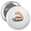 muscle car Pin-back button
