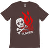 skull &amp; flames T-Shirt