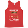 february  girl is a perfect combination of princess and warrior Tank Top