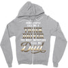 Truck Driver Dad Zipper Hoodie