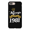 kings are born in 1981 iPhone 8 Plus