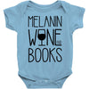 melanin wine books Baby Bodysuit